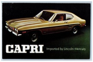 1960 Capri Lincoln-Mercury Nicholas Motors Smith Perth Amboy New Jersey Postcard