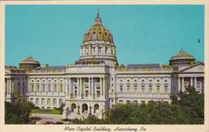 Pennsylvania Harrisburg Main Capitol Building 1964