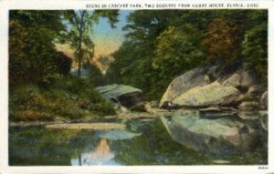 Cascade Park, Two Squares from Court House - Elyria, Ohio OH  