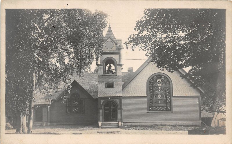 G31/ Cambridge Massachusetts RPPC Postcard c1910 Congregational Chuch  3