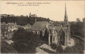 CPA Fougeres Eglise St Sulpice (1237648)