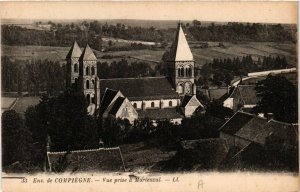 CPA Env. de COMPIEGNE - Vue prise a MORIENVAL (423369)