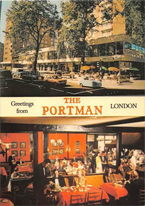 3865 UK London The Portman Restaurant