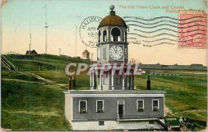 Old Postcard The Old Town Clock and Citadel Halifax