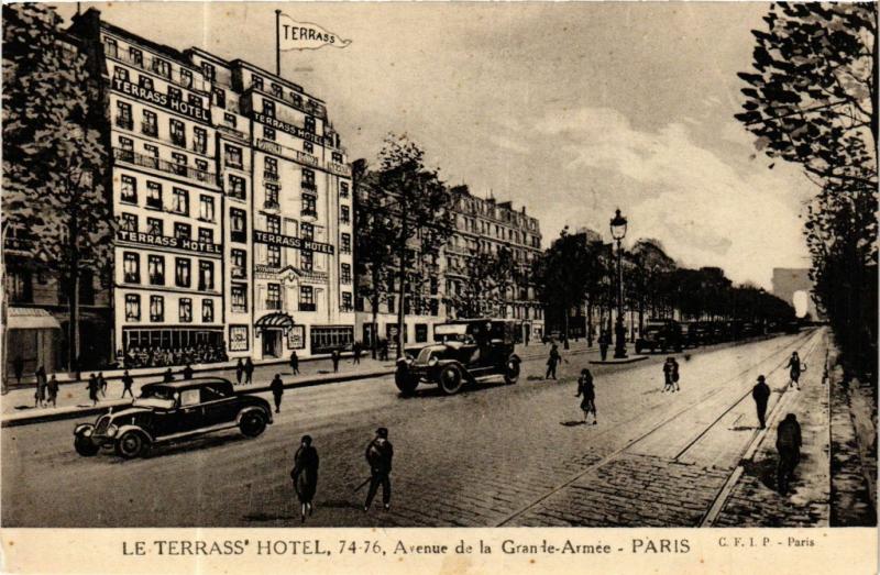 CPA AK PARIS 17e Le Terrass Hotel 74-76, Av de la Grande Armee (574260)