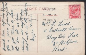 Genealogy Postcard - Ancestor History - Ladd - Boughton Lees - Kent  BS327