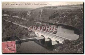 Old Postcard Saint Nicolas La Vallee du Blavet is the output of the Tunnel