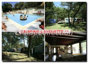 Postcard Modern Camping Faucon The Ayguette Vaison la Romaine