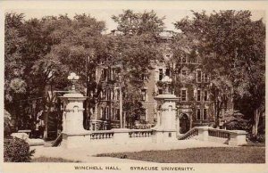 New York Syracuse University Winchell Hall Artvue