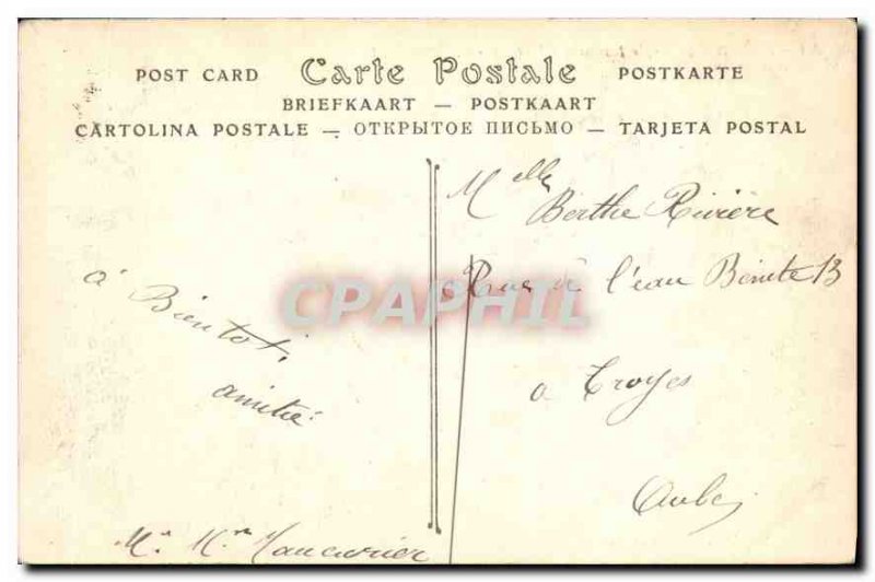 Old Postcard Auxerre Normal School of Institutrices