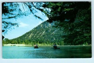 CONCAN, Texas TX ~ Water Cycling GARNER STATE PARK ca 1950s-60s Postcard