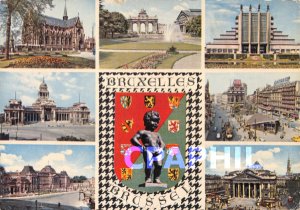 Postcard Modern BRUSSELS