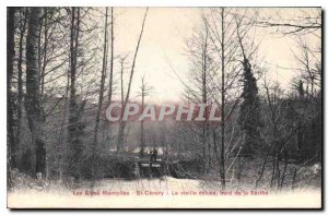 Postcard Old St Cenery Mancelles Alps The old sluice along the Sarthe