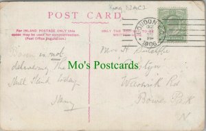 Family History Postcard- Sutcliffe - 'Austyn', Warwick Road, Bowes Park RF8333