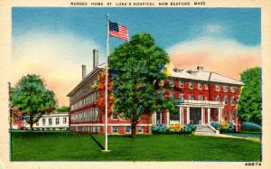 MA - New Bedford. Nurses' Home, St Luke's Hospital