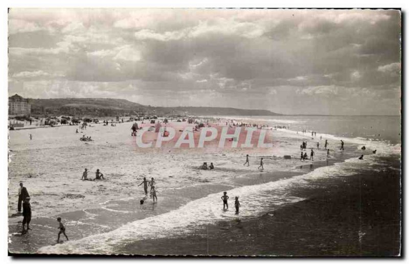 Modern Postcard Trouville Beach to Deauville