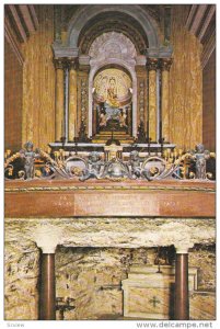 Monastery of Stella Maris, Haifa High Altar and the Grotto of Elias, HAIFA, I...