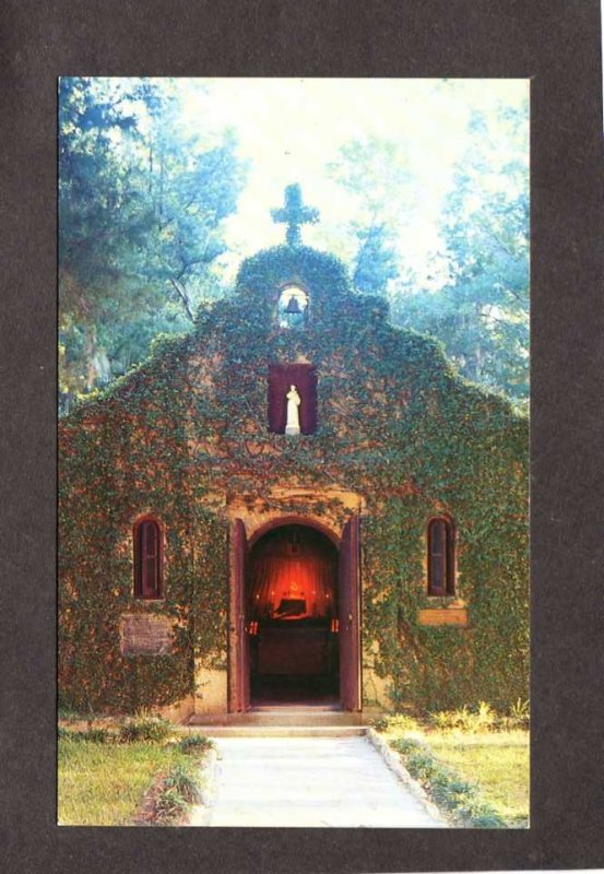 FL Mission Nombre of de Dios Shrine Lady La Leche St Augustine Florida Postcard