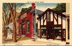 Wisconsin Dells The H H Bennett Studio Then and Now Curteich