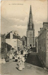 CPA CARNAC Procession (145100)