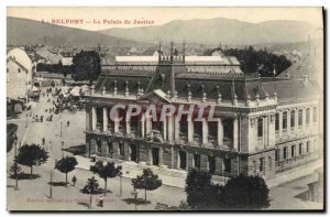 Old Postcard Courthouse Belfort