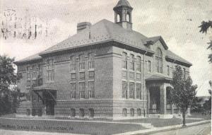 PA   1911 SLATINGTON   2nd  WARD SCHOOL BLDG postcard