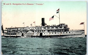 Postcard - R. and O. Navigation Co.'s Steamer Toronto