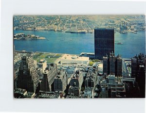 Postcard Aerial View Of Midtown Manhattan New York City New York USA