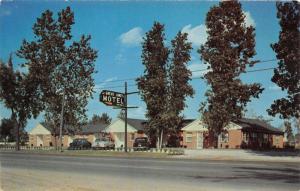 Dearborn Michigan~Great Lakes Motel on South Telegraph Road~50s Cars~Roadside~Pc