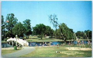 Postcard - Children's Playground Municipal Park - Salisbury, Maryland