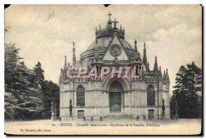 Old Postcard Dreux Chapelle Saint Louis Sepulture of Familie Orleans