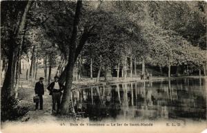 CPA PARIS 12e Bois de VINCENNES Le Lac de St-Mandé (672693)