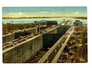 Panama - Canal Zone. Gatun Lake & Locks