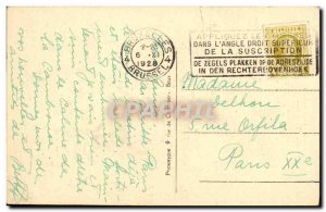 Old Postcard Brussels City Hotel