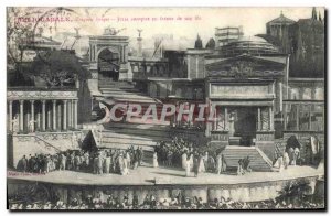 Old Postcard Theater Heliogabale julia conspires in favor of his son
