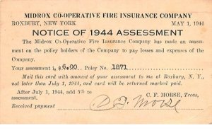 Midrox Co-Operative Fire Insurance Company in Roxbury, New York