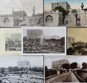 Norfolk NORWICH CASTLE & CATTLE MARKET Collection of 7 Old Postcards - ALL SHOWN