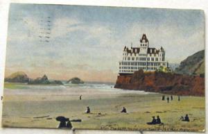 H2001     SAN FRANCISCO,  CA.     POSTCARD,  CLIFF  HOUSE