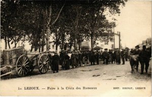 CPA LEZOUX - Foire a la Croix res Rameaux (72614)