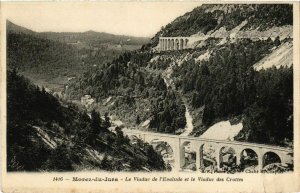 CPA Morez- Le Viaduc de l'Evalude et le Viaduc des Grottes FRANCE (1043583)