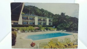 Vintage Postcard Malvern Hotel White Sands Beach Montego Bay Jamaica West Indies