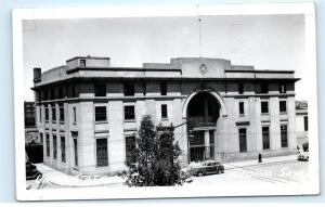 *Union Station Old Car Regina Saskatchewan Canada Vintage Photo Postcard C90