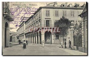 Postcard Mulhouse Old Stock Exchange