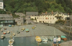 Devon Postcard - The Harbour, Clovelly   RS23725