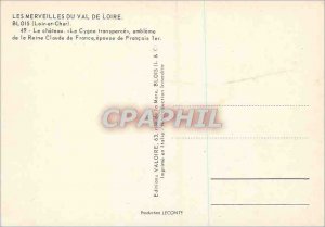 Postcard Modern Wonders of the Loire Valley Blois (Loir et Cher) Le Chateau L...