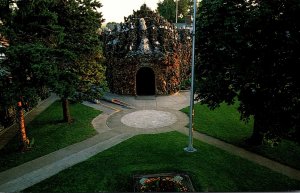 Iowa West Bend Grotto Of The Redemption Beautiful Courtyard