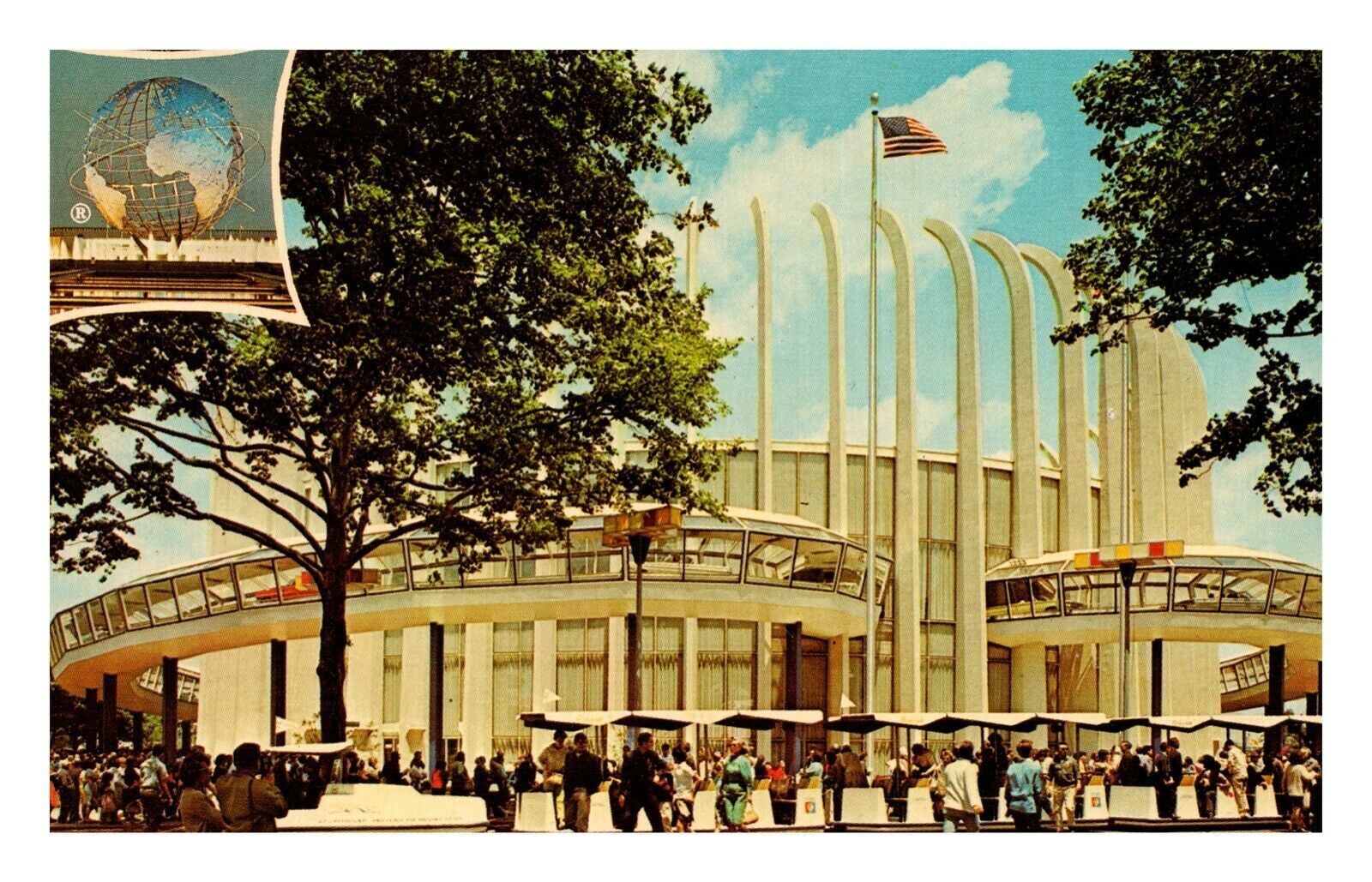 New York City World's Fair Ford Rotunda 1964 NY Vintage Postcard Disney