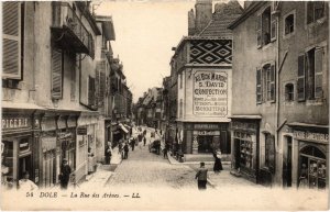 CPA Dole- La Rue des Arenes FRANCE (1043380)