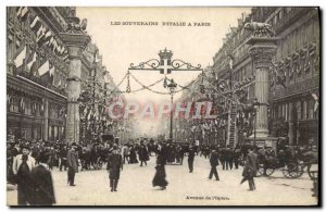 Old Postcard Sovereign d & # 39Italie in Paris