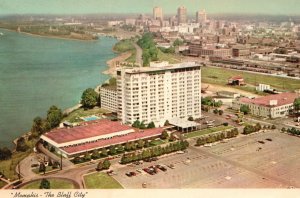 Postcard Bluff City Motels And Restaurants First Dobbs House Memphis Tennessee